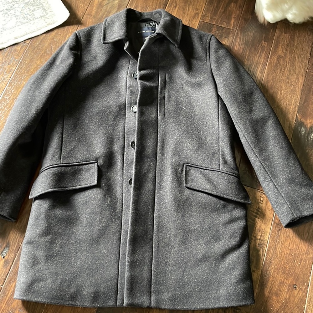 Wool over coat